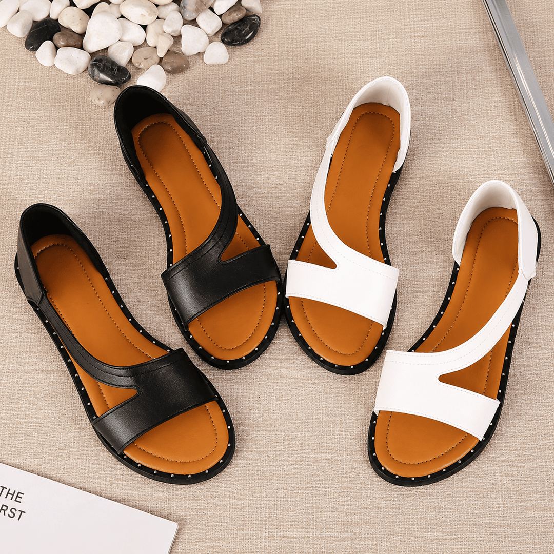 Liora – Flat Open-Toe Sandal