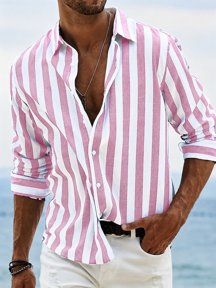 Adrian | Striped Summer Shirt