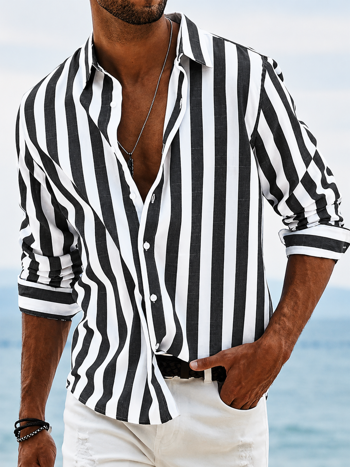 Adrian | Striped Summer Shirt