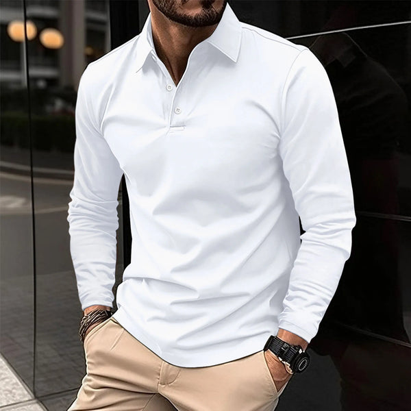 Luca | Classic Long Sleeve Polo